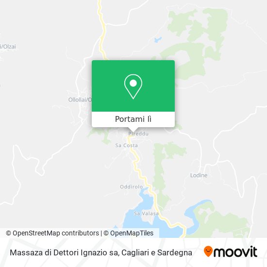 Mappa Massaza di Dettori Ignazio sa