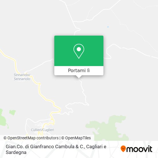 Mappa Gian.Co. di Gianfranco Cambula & C.