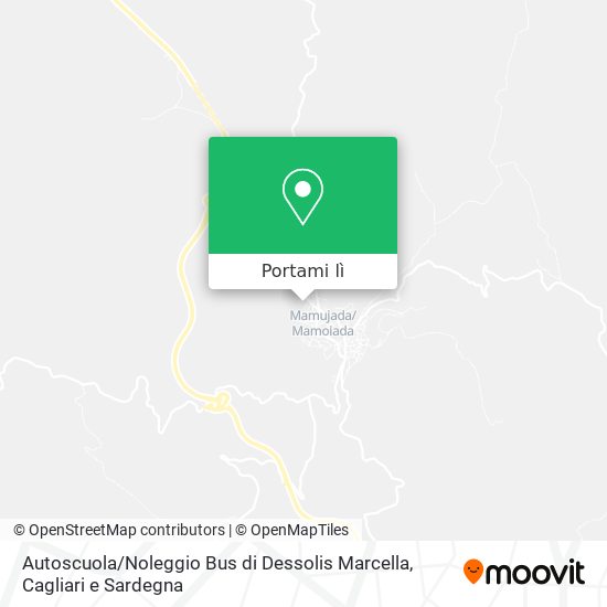 Mappa Autoscuola / Noleggio Bus di Dessolis Marcella