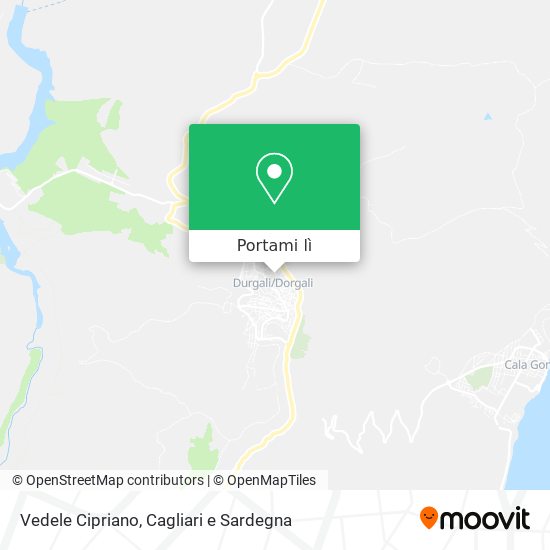 Mappa Vedele Cipriano