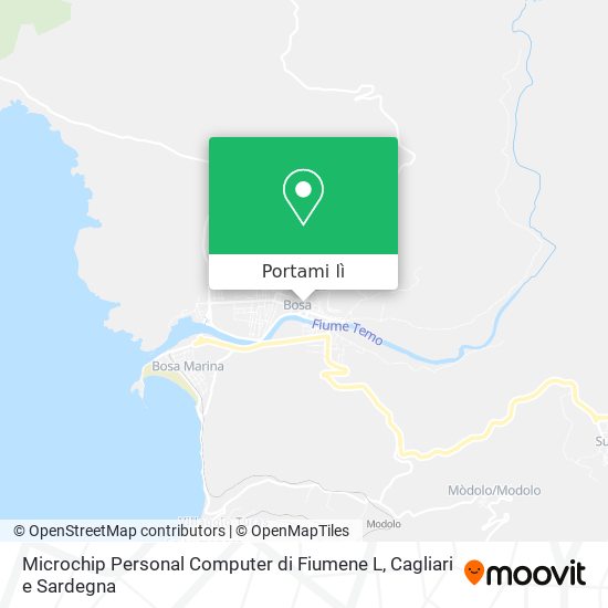 Mappa Microchip Personal Computer di Fiumene L