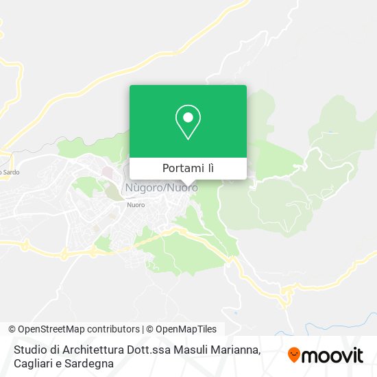Mappa Studio di Architettura Dott.ssa Masuli Marianna