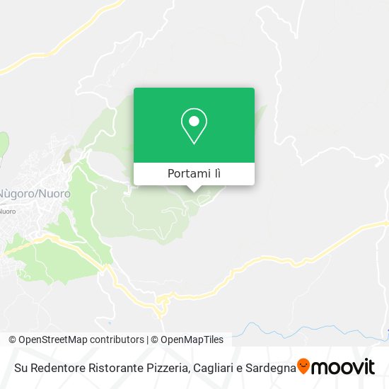 Mappa Su Redentore Ristorante Pizzeria