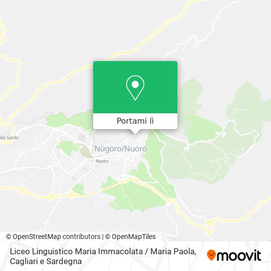 Mappa Liceo Linguistico Maria Immacolata / Maria Paola