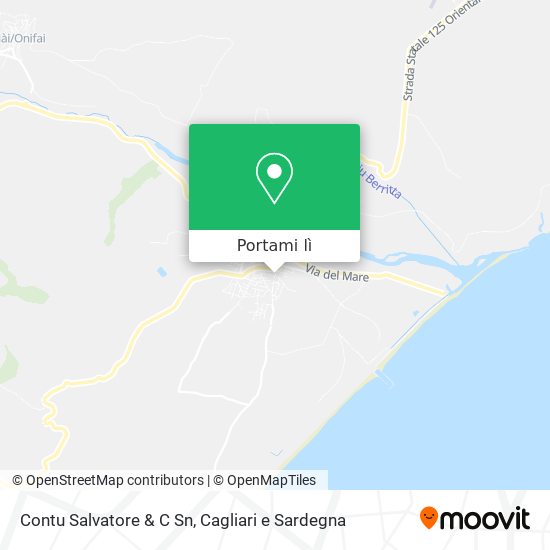 Mappa Contu Salvatore & C Sn