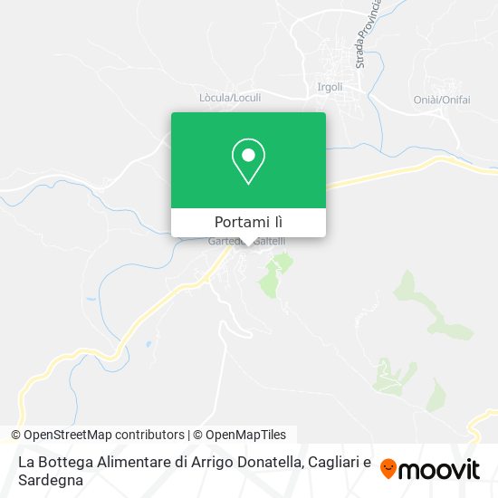 Mappa La Bottega Alimentare di Arrigo Donatella