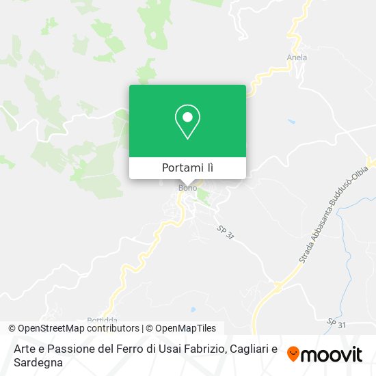 Mappa Arte e Passione del Ferro di Usai Fabrizio