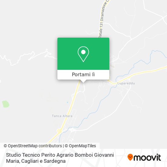 Mappa Studio Tecnico Perito Agrario Bomboi Giovanni Maria