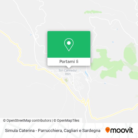 Mappa Simula Caterina - Parrucchiera