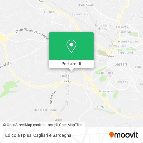 Mappa Edicola Fp sa