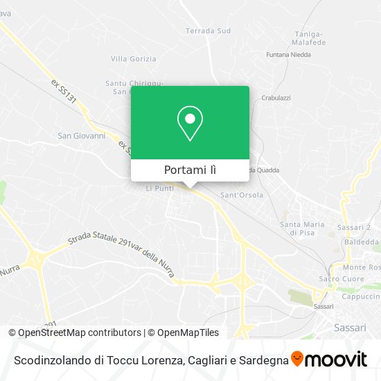 Mappa Scodinzolando di Toccu Lorenza