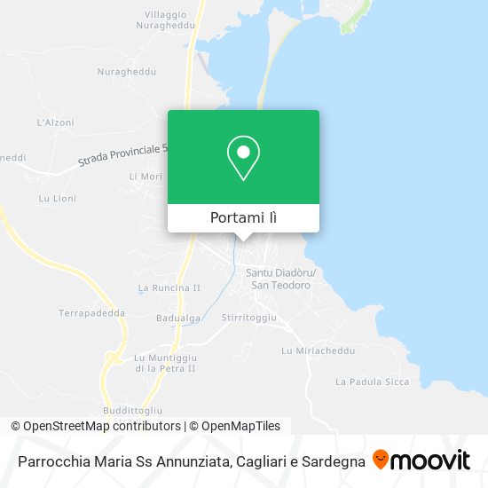 Mappa Parrocchia Maria Ss Annunziata