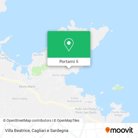 Mappa Villa Beatrice