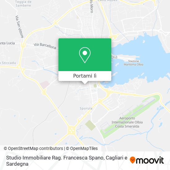 Mappa Studio Immobiliare Rag. Francesca Spano