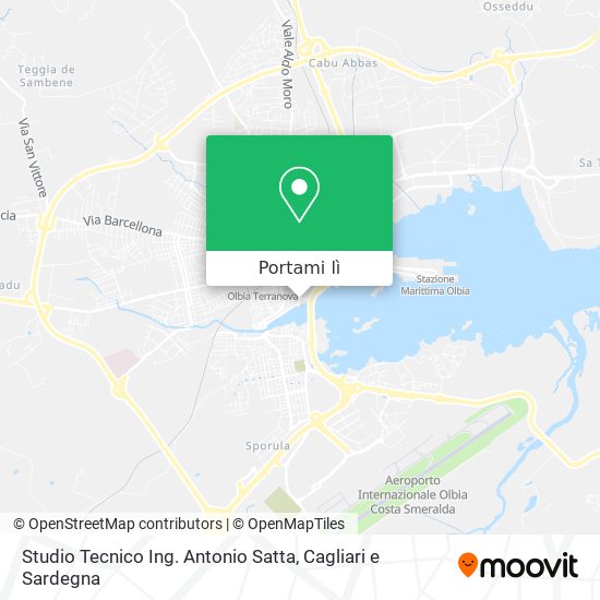 Mappa Studio Tecnico Ing. Antonio Satta