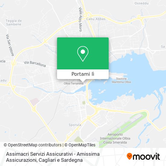 Mappa Assimacri Servizi Assicurativi - Amissima Assicurazioni