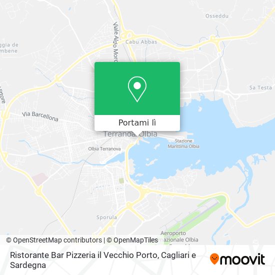Mappa Ristorante Bar Pizzeria il Vecchio Porto