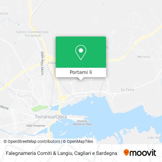 Mappa Falegnameria Comiti & Langiu