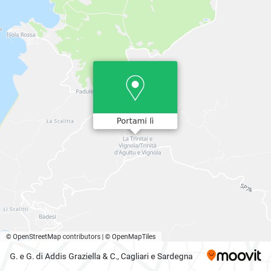 Mappa G. e G. di Addis Graziella & C.