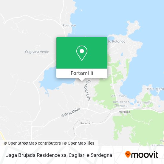 Mappa Jaga Brujada Residence sa