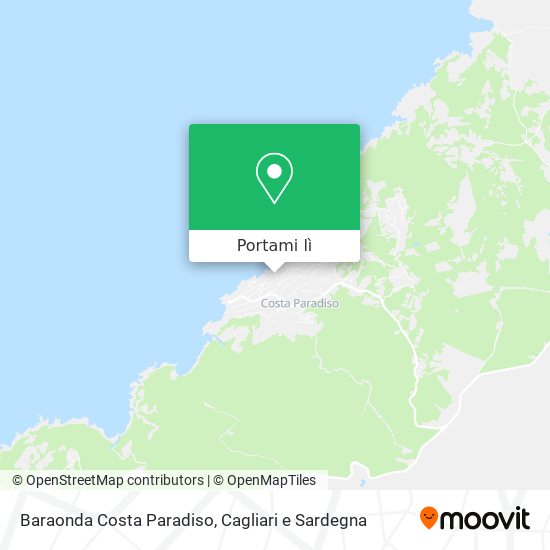 Mappa Baraonda Costa Paradiso