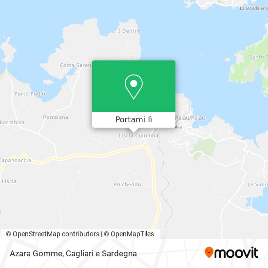 Mappa Azara Gomme