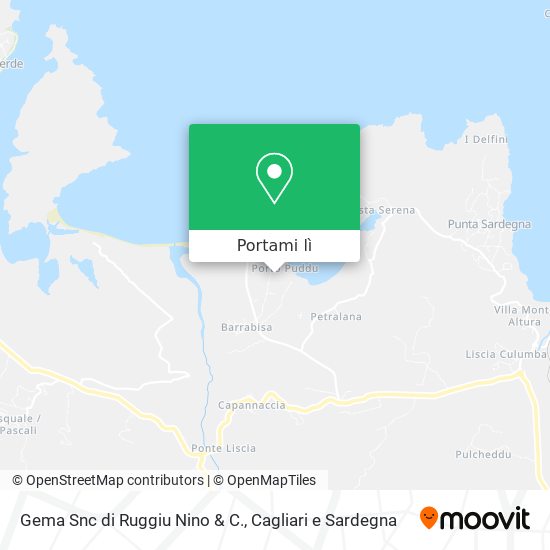 Mappa Gema Snc di Ruggiu Nino & C.