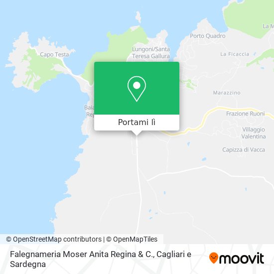 Mappa Falegnameria Moser Anita Regina & C.