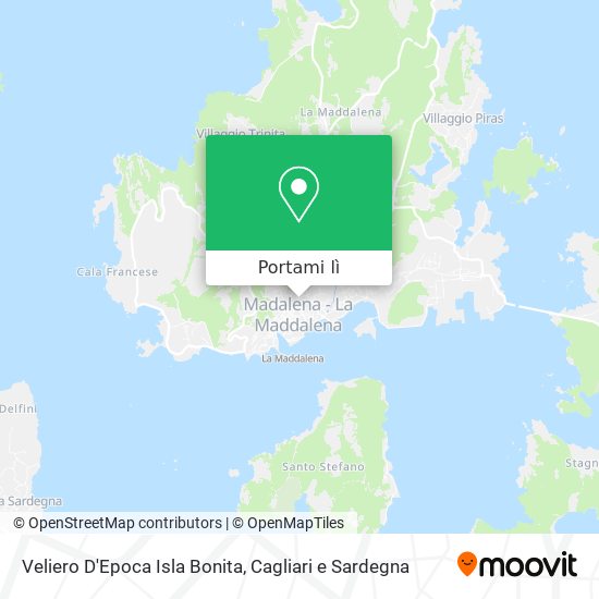 Mappa Veliero D'Epoca Isla Bonita