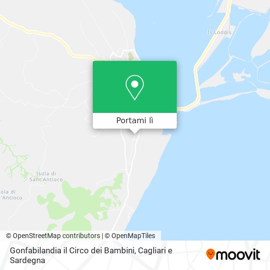 Mappa Gonfabilandia il Circo dei Bambini