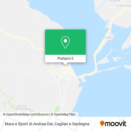 Mappa Mare e Sport di Andrea Deì