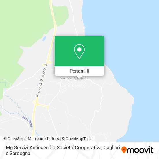 Mappa Mg Servizi Antincendio Societa' Cooperativa