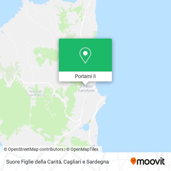 Mappa Suore Figlie della Carità