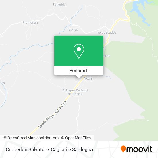 Mappa Crobeddu Salvatore