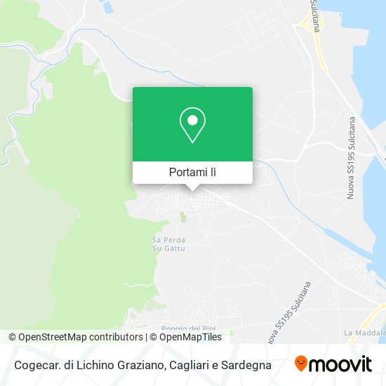 Mappa Cogecar. di Lichino Graziano