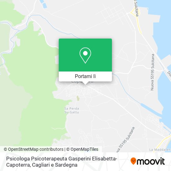 Mappa Psicologa Psicoterapeuta Gasperini Elisabetta-Capoterra