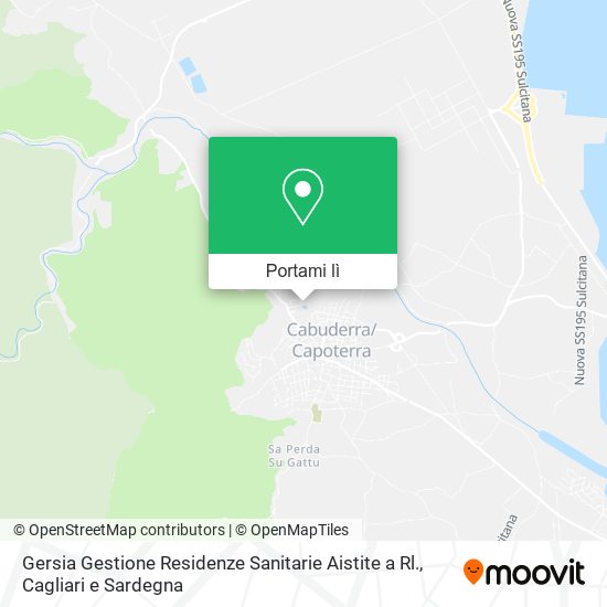 Mappa Gersia Gestione Residenze Sanitarie Aistite a Rl.