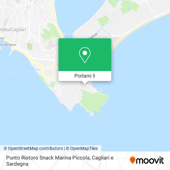 Mappa Punto Ristoro Snack Marina Piccola