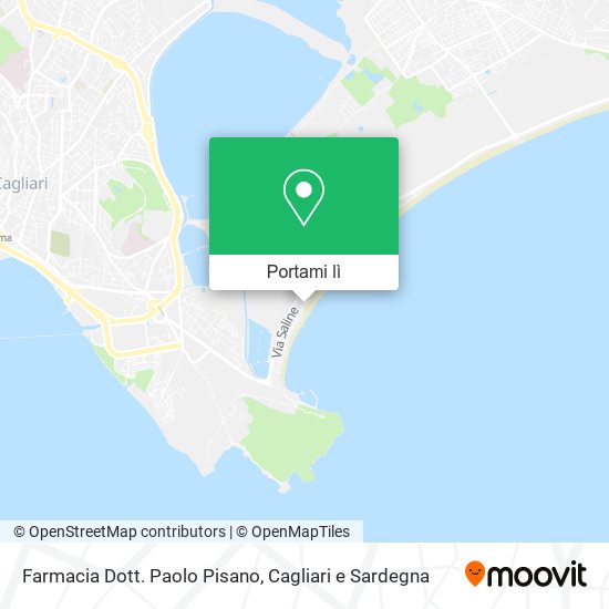 Mappa Farmacia Dott. Paolo Pisano