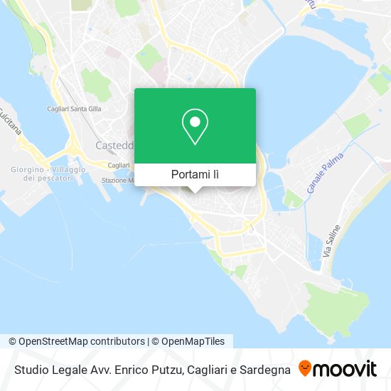 Mappa Studio Legale Avv. Enrico Putzu
