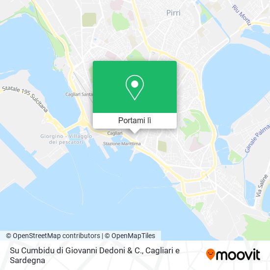 Mappa Su Cumbidu di Giovanni Dedoni & C.