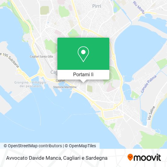 Mappa Avvocato Davide Manca