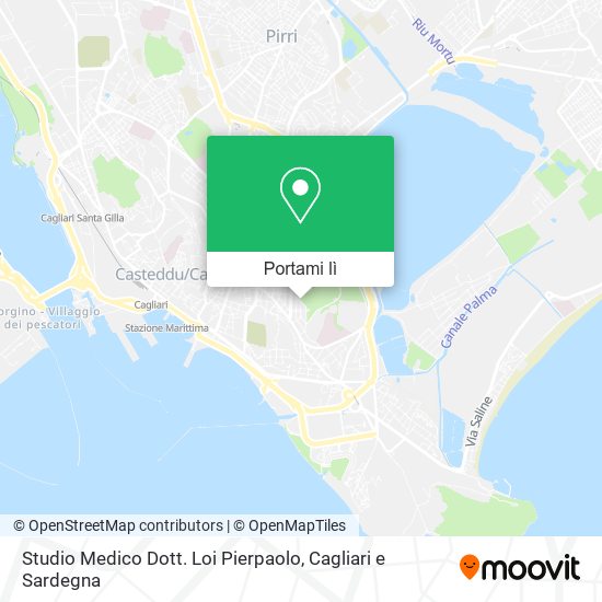 Mappa Studio Medico Dott. Loi Pierpaolo