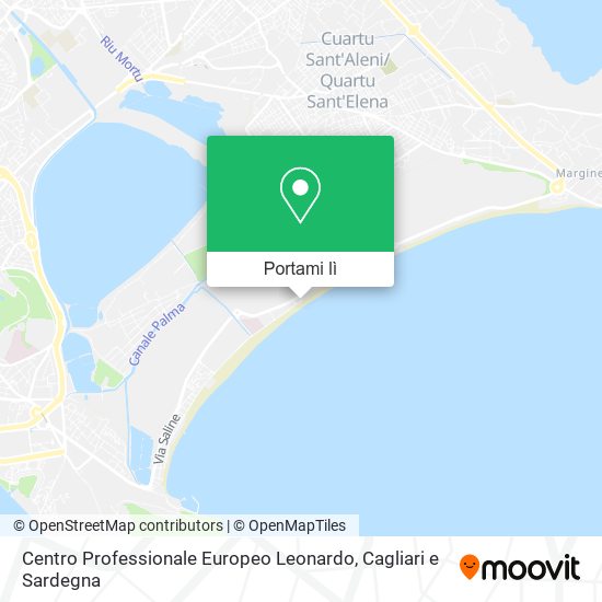 Mappa Centro Professionale Europeo Leonardo
