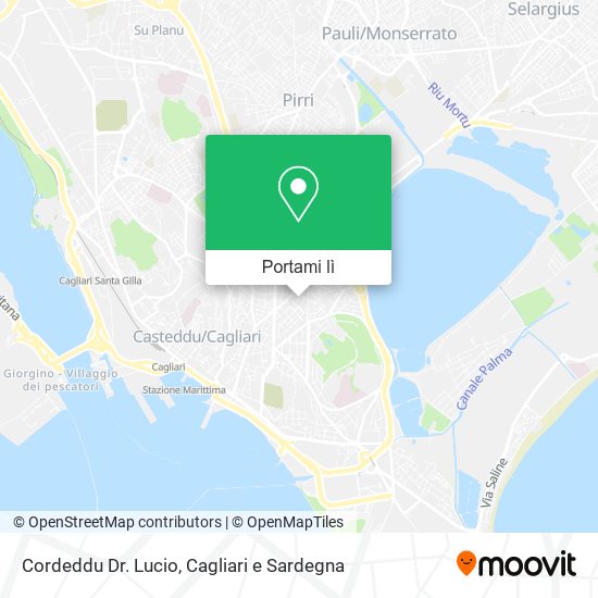 Mappa Cordeddu Dr. Lucio