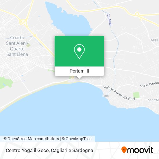 Mappa Centro Yoga il Geco