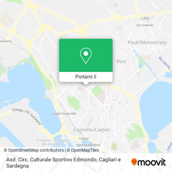 Mappa Asd. Circ. Culturale Sportivo Edmondo