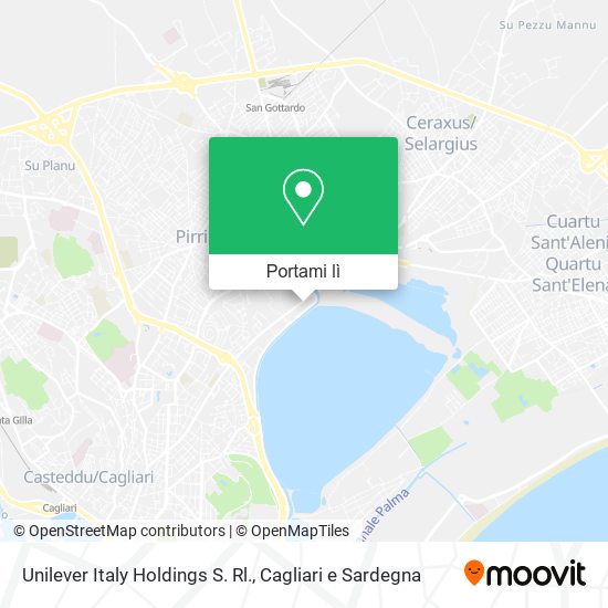 Mappa Unilever Italy Holdings S. Rl.
