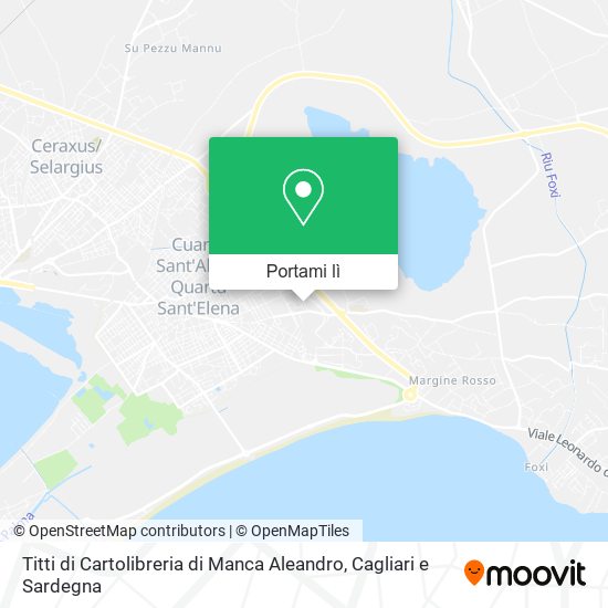 Mappa Titti di Cartolibreria di Manca Aleandro