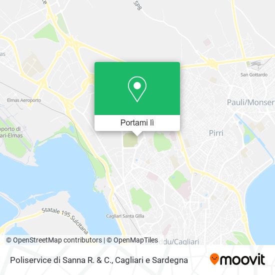 Mappa Poliservice di Sanna R. & C.
